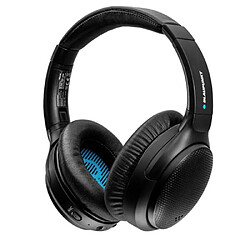 Blaupunkt HPB 200 Casque Audio Sans Fil Bluetooth Suppression Active du Bruit Circum-Auriculaire Noir