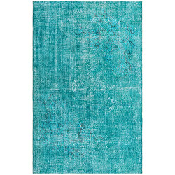 Vidal Tapis de laine 244x152 turquoise Ultra Vintage 