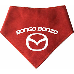 Spoilt Rotten Pets (S2 Rouge Mazda Bongo Friendee, Bongo Bonzo Dog Bandana (Small, Rouge)