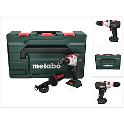 Metabo SB 18 LTX BL I 18 V Perceuse à percussion sans fil 130 Nm Brushless ( 602360840 ) + Coffret metaBOX - sans batterie, sans chargeur