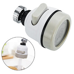 Wewoo 2 PCS Robinet Booster Douche Anti-éclaboussure Gicleurs Accessoires De Cuisine Filtre D'ajustement D'économie D'eau