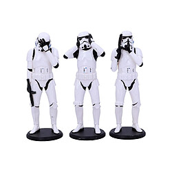 Nemesis Now Original Stormtrooper - Pack 3 figurines Three Wise Stormtroopers 14 cm