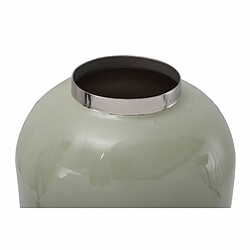 Paris Prix Vase Rond Déco Polko 25cm Menthe & Argent