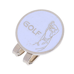 Marqueur De Balle De Golf Magnetique Pince Chapeau Ronde Accessoire Golfeur Marqueur de balle de golf