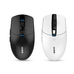 Universal Souris sans fil Souris gaming léger PMW3338 Puce lecteur sans fil 6 couleurs Lumière LED Réglage 16000 (noir) 