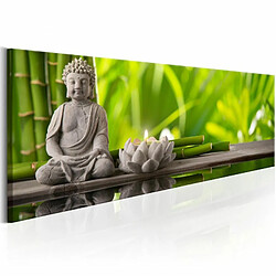 Paris Prix Tableau Imprimé Buddha : Meditation 40 x 120 cm