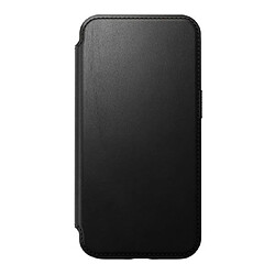 Avis Nomad Étui Folio pour iPhone 15 Magsafe avec Porte-cartes en Cuir Moderne Noir