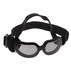 lunettes anti-vent ajustables chien protection des yeux lunettes de soleil uv noir lunettes de soleil réglables