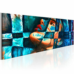 Paris Prix Tableau Imprimé Azure Trap 40 x 120 cm