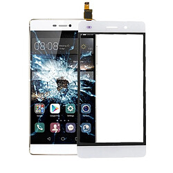 Wewoo Pour Huawei P8 Lite blanc pièce détachée remplacement d'écran tactile (seul sans le LCD)