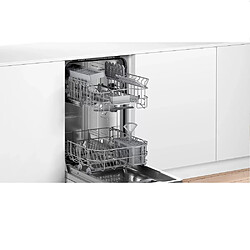 Lave-vaisselle 45cm 9c 48db tout intégrable - srv2ikx10e - BOSCH pas cher