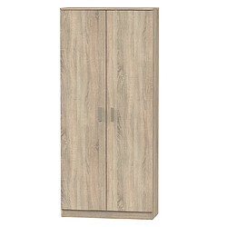 Pegane Armoire / meuble de rangement coloris Cambrian - Hauteur 180 x Longueur 80 x Profondeur 35 cm