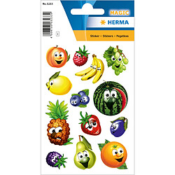 HERMA Sticker MAGIC 'fruits', yeux mobiles ()