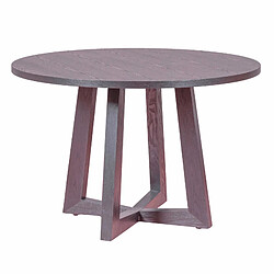 Nest Dream Table à manger ronde en frêne naturel (115cm) - Soho