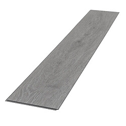 ML-Design Revêtement de sol PVC à clic planches en vinyle gris chêne 3 m² 4,2 mm 14 lames