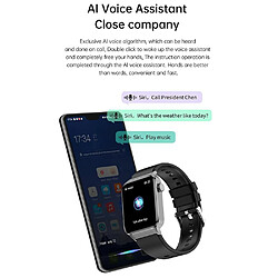 Yonis Montre Connectée IP67 Étanche Voix et Santé pas cher