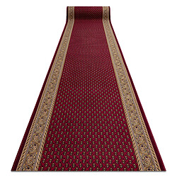 RUGSX TAPIS DE COULOIR ANTIDÉRAPANT INCA bordeaux 80cm 80x420 cm