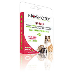 Collier Répulsif pour Grand Chien - Biospotix - 75cm