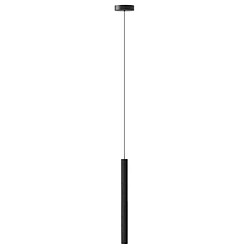 CHIMES-Suspension tube bois H44cm chêne noir Umage (Vita Copenhagen) - designé par Asger Risborg Jakobsen