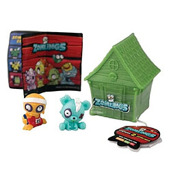 Ludendo Figurine Zomlings maison + 2 personnages