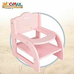 Avis Chaise pour poupées Woomax Rose (6 Unités)