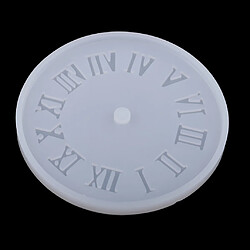 Silicone Horologe Moule Horloge Moule DIY Artisanat Numéros Romains Horloge (S)