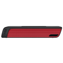 Yonis Enceinte Bluetooth Portable Extérieure 10W Enceinte Bluetooth Portable Extérieure Avec Support Téléphone Et Appel Mains Libres Rouge YONIS