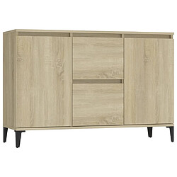 Maison Chic Buffet,Meuble de Rangement,commode pour salon,Cuisine Chêne sonoma 104x35x70 cm Aggloméré -MN86024