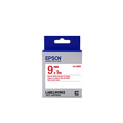 Epson LK-3WRN - Standard - Rouge sur Blanc - 9mmx9m 