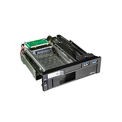 Akasa Rack amovible 5,25'' pour 1x HDD 3,5'' + 1x HDD/SSD 2,5'' - 2x USB 3.0