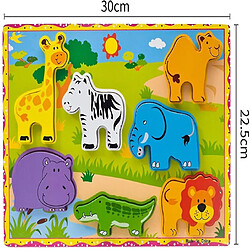 Avis Universal Puzzle en bois animaux gros puzzle jouets