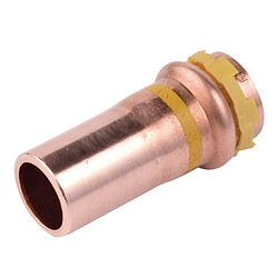 réduction à sertir - pour tube cuivre - gaz - mâle / femelle - diamètre 18 - 16 mm - comap 5243vg1816 