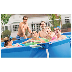 Piscine tubulaire rectangle metal frame junior intex 450 x 220 x 84 cm