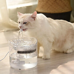 Universal Fontaine automatique d'eau pour chat avec robinet, distributeur d'eau pour chien, bol de boisson transparent pour chat et animal de compagnie pas cher