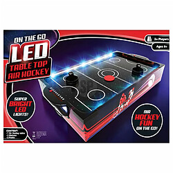 Tender Toys Table d'air hockey avec lumières LED 48,5x30x8,5 cm