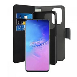 PURO Étui pour Galaxy S20 Ultra Folio 2 en 1 avec Coque Magnétique et Porte-cartes Noir