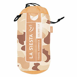 LA SIESTA - Colibri 3.0 Hamac Voyage Double avec fixations Camo Sahara