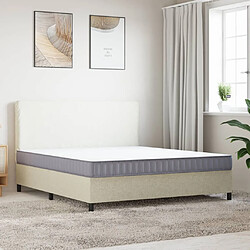 vidaXL Matelas en mousse moyennement doux 180x200 cm