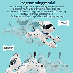 Acheter Universal Animaux électroniques Animaux RC Robot Dog Voice Remote Control Toys Music Song Toy RC Toys | RC Animaux