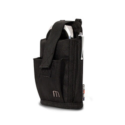 Holster pour terminal de saisie avec passant ceinture - Mobilis - 80x150x30 - Noir