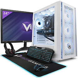 Vibox V-32 PC Gamer Vibox V-32 PC Gamer - 24" Écran Pack - AMD Ryzen 5 4500 Processeur 4.1GHz - Nvidia GTX 1660 Super 6Go - 16Go RAM - 1To SSD - Windows 11 - WiFi