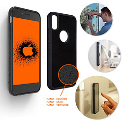 Shop Story Coque Anti-gravité pour iPhone XS MAX avec Nano Ventouse pour une Adhérence sur Surfaces Lisses 