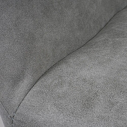 Mendler 6x chaise de salle à manger HWC-A50 II, fauteuil, design rétro des années 50 ~ tissu, gris béton pas cher