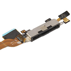 Avis Wewoo Pour iPhone 4 Tail Connector noir Chargeur Câble flexible Flex Cable pièce détachée