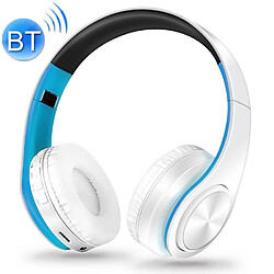 Wewoo Casque sans fil Sport pliant Stéréo Musique Bluetooth Téléphones Écouteurs Prise en charge Carte TF (Bleu)