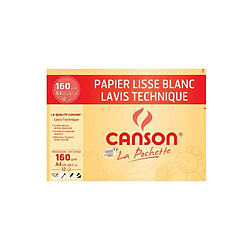 CANSON Papier de dessin technique, A3, 160 g/m2, blanc () 