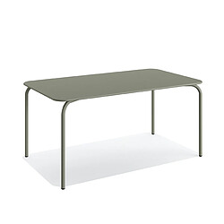 Materiel Chr Pro Table de Jardin Rectangulaire en Métal Shine - Veba