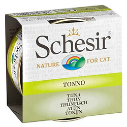 NC Boîte Pâtée au Thon en Bouillon pour Chat - Schesir - 70g