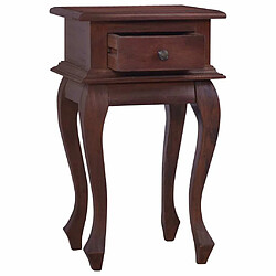 Acheter Maison Chic Table de chevet | Table de nuit Marron classique 35x30x60 cm Bois d'acajou -GKD53495