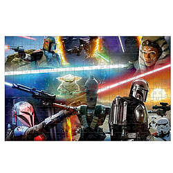 Ravensburger Puzzle Premium 300 Pièces XXL Softclick Feux croisés Star Wars The Mandalorian Multicolore